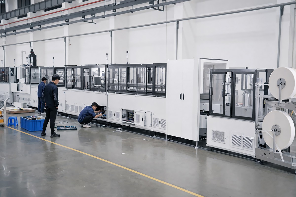 Impel Gen6 high-speed backplane product automatic line of a certain company