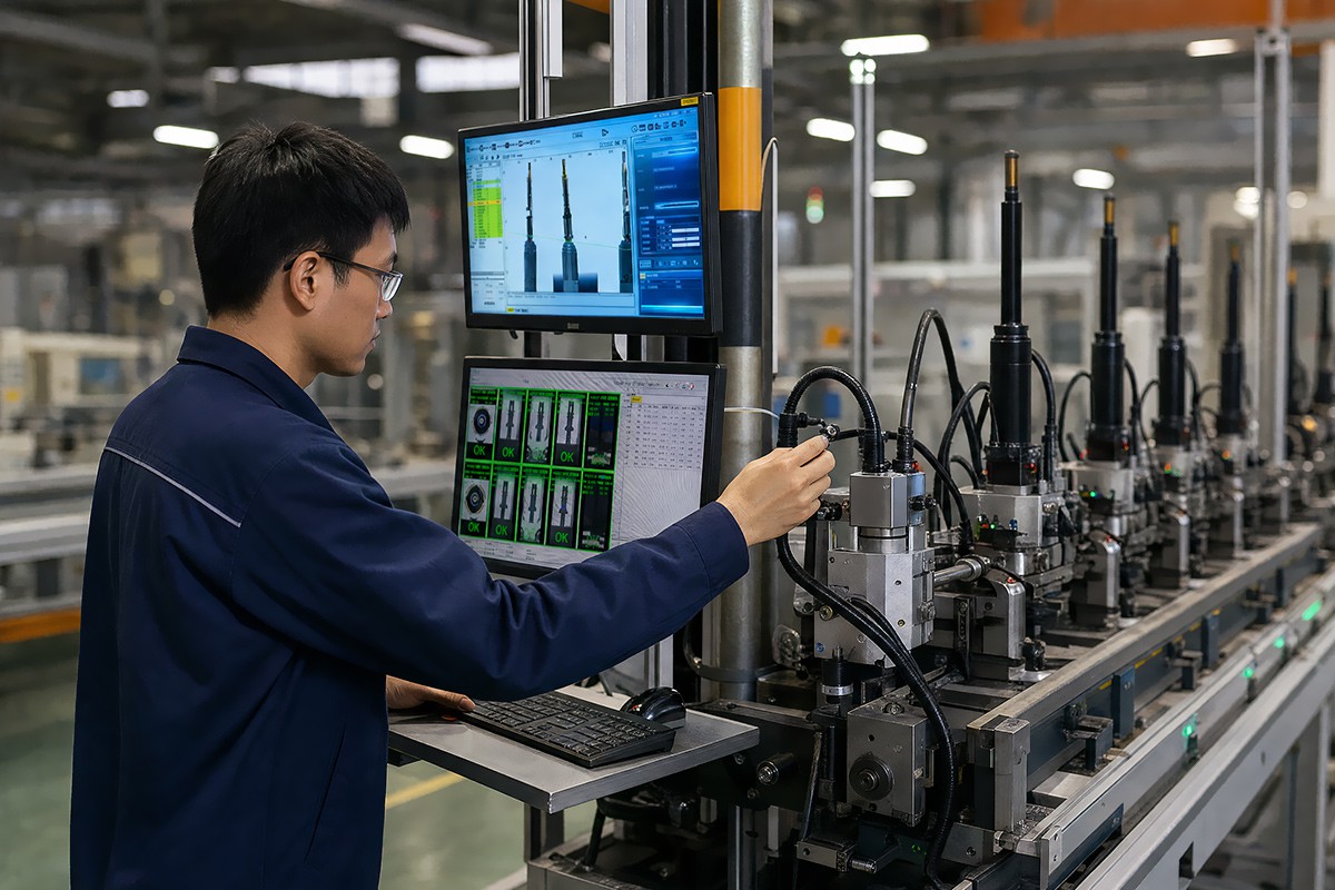 A certain company’s 3P&4P curved mother WaferB visual inspection