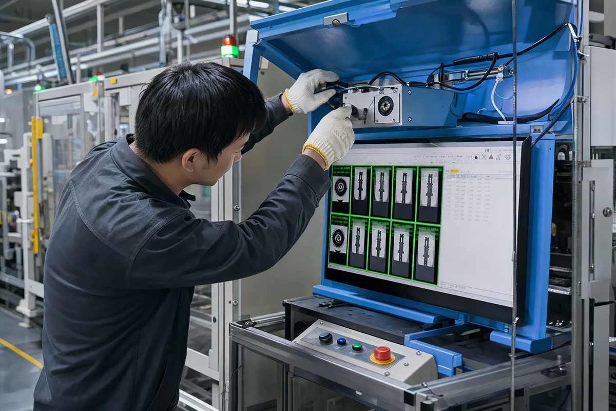 A certain company ICT_CAC002 visual inspection of components