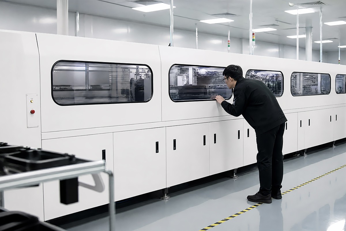AirPods Orca CC connector automatic assembly line of a certain company