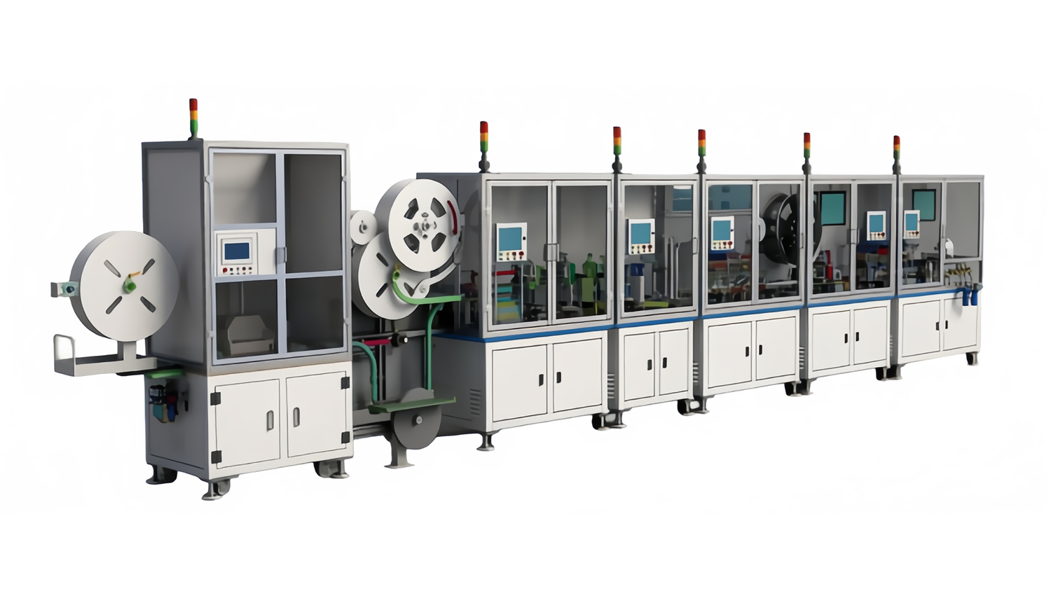 Fully Automatic B901 Connector Assembly, Inspection and Packaging Line1