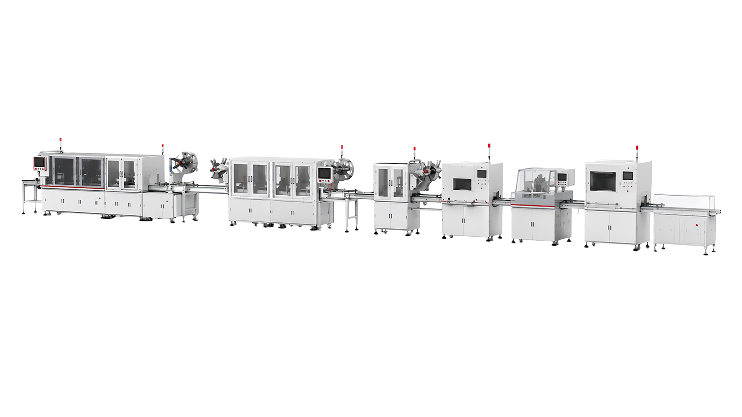 Fully Automatic SAS Connector Assembly, Inspection and Packaging Line1