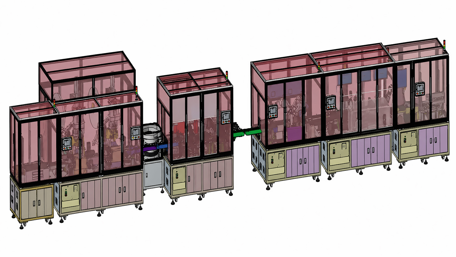 Fully Automatic High-Speed Backplane Connector Assembly and Inspection LineAuto line thumbnail