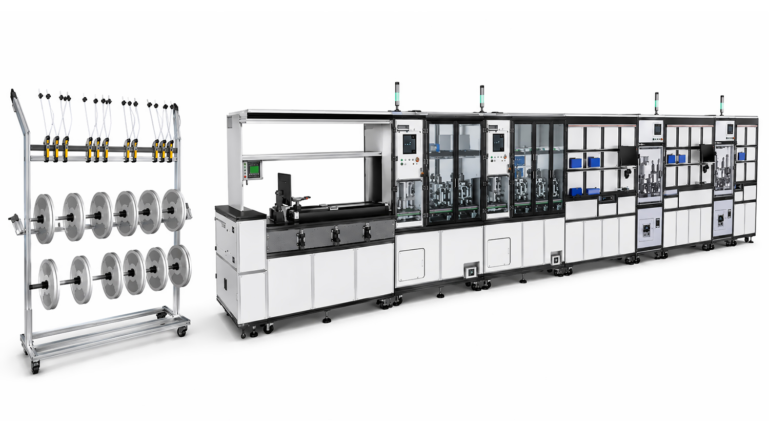 Fully Automatic MCIO High-Speed Cable Wire Preparation and Hot Bar Soldering Line2