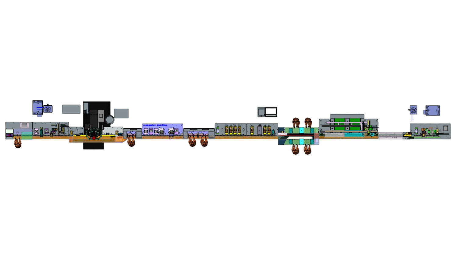 Fully Automatic Impel Gen6 High-Speed Backplane Assembly and Inspection LineAuto line thumbnail