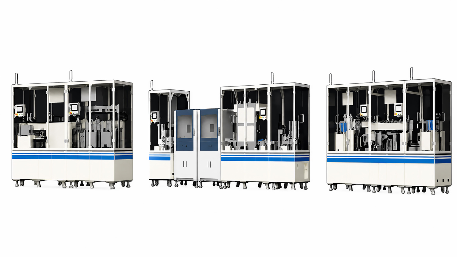 Fully Automatic PoP Connector Electroplating Pre/Post-Processing Integrated Line1