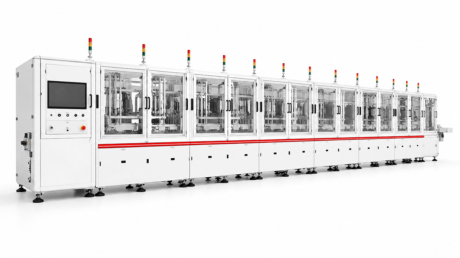 Fully Automatic Type-C Multi-Station Assembly Spot Welding Equipment2