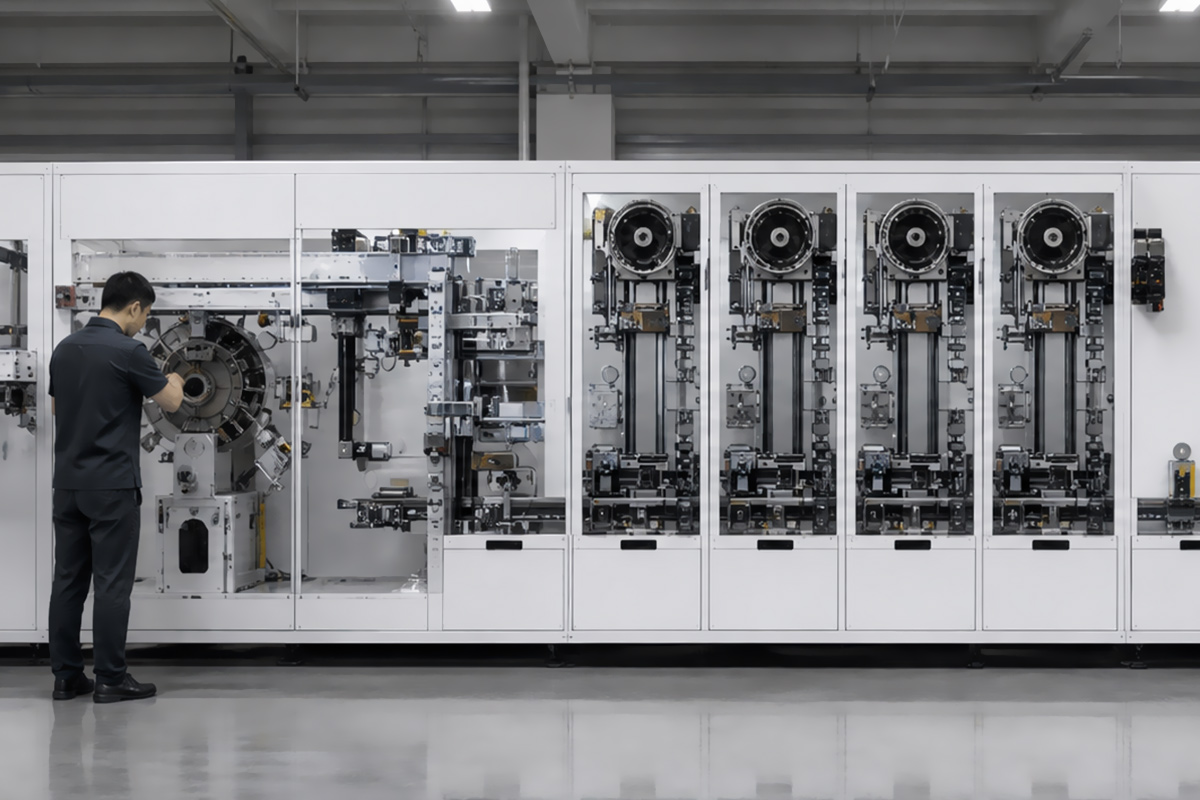 A certain company AirPods Plug B788 automatic assembly line