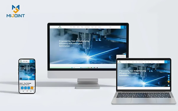 MIJOINT intelligent overseas official website is officially launched! An automation equipment data center for engineering and decision-making